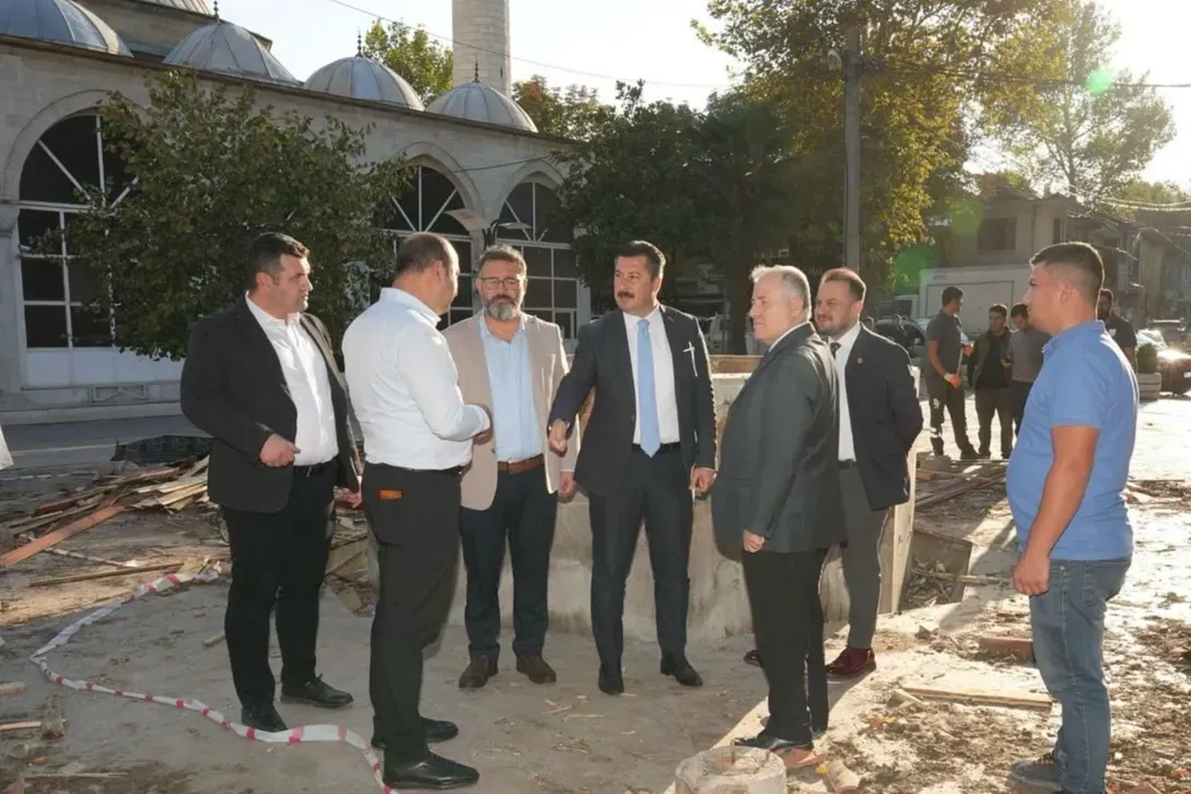 Bursa Yenişehir’e yeni meydan ve tarihi çeşme geliyor