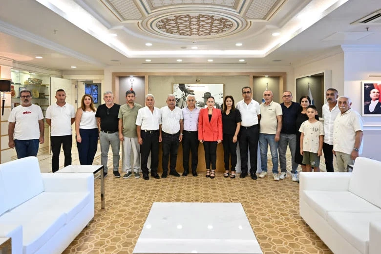 Antalya Alevi Bileşenleri’nden Başkan Vekili Özdemir’e destek ziyareti