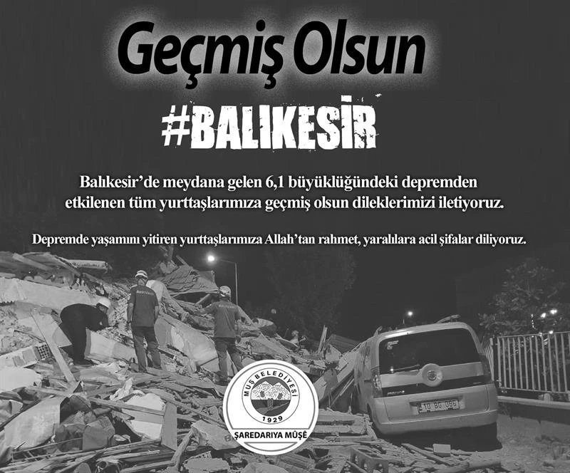 GEÇMİŞ OLSUN BALIKESİR