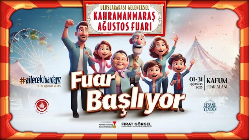 Geleneksel Ağustos Fuarı 1 Ağustos’ta Başlıyor; Ceza Konseriyle Unutulmaz Bir Açılış