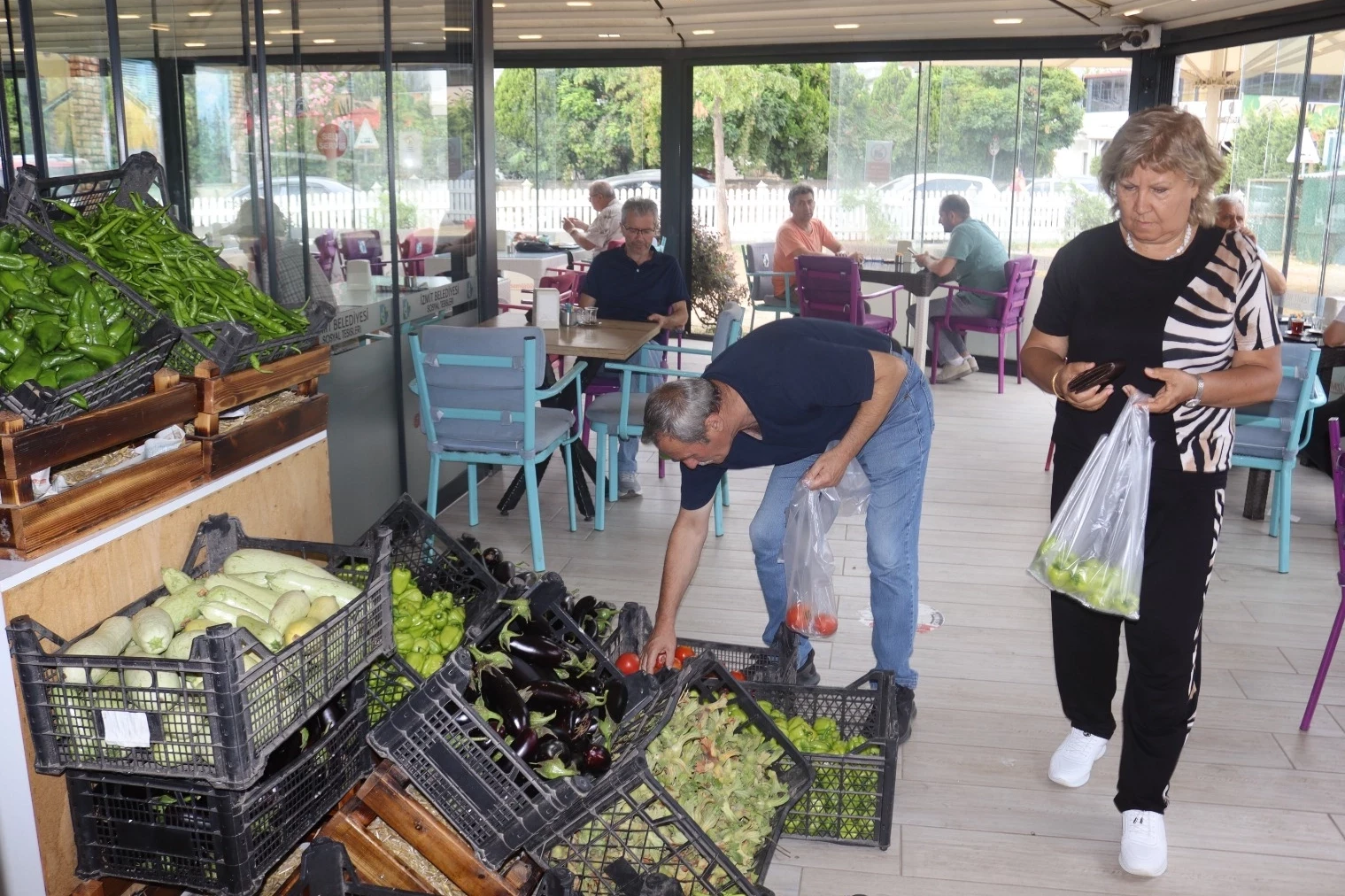 İzmit’in doğal ürünleri Aşevi ve Kent Lokantasında