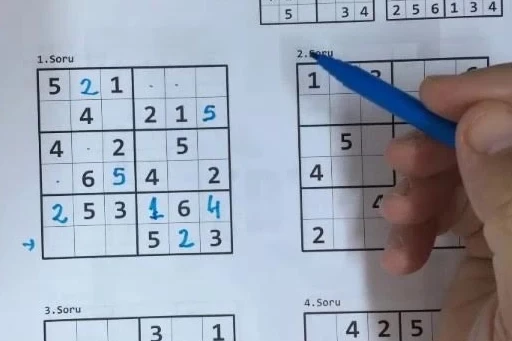 Unutkanlığa karşı bulmaca yerine sudoku çözün!
