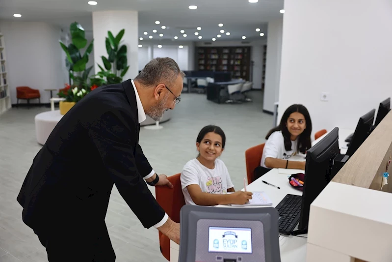 Eyüpsultan’a yeni bir nefes: Esentepe Kütüphanesi hizmete açıldı
