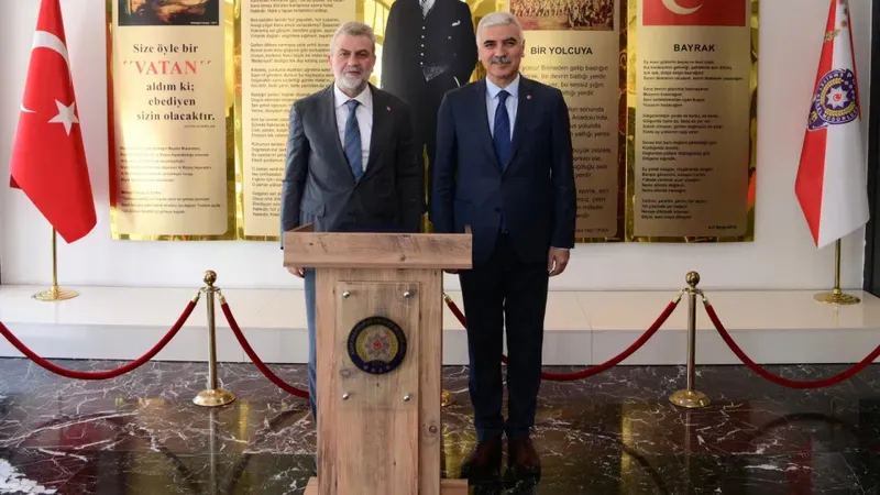 Başkan Görgel’den Emniyet Müdürü Yiğit’e Ziyaret